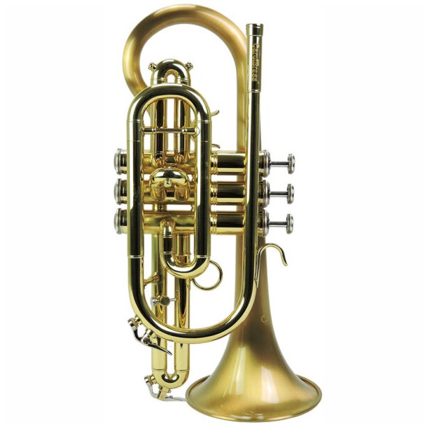 Bb-kornet CarolBrass CCR-3000-GSS-SLB, brstet